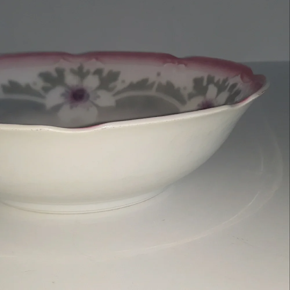 K&L Germany floral porcelain bowl